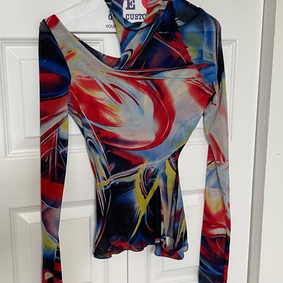 Kim Shui Studio Turtleneck Swirlprint - Picture 6 of 7